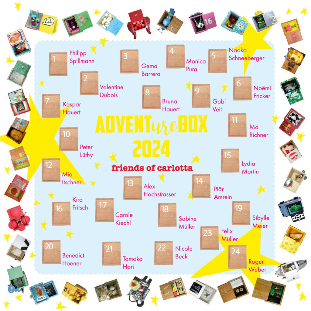 Einladungskarte Adventurebox Ausstellung